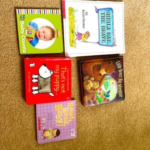 Usborne / scholastic Board books and picture books bundle